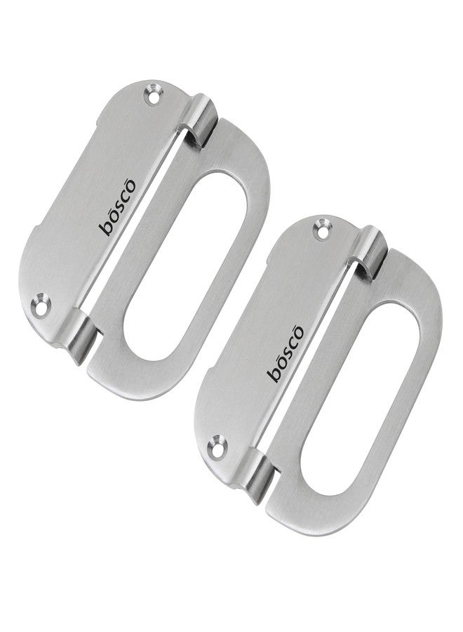 BOSCO Stainless Steel Furniture Drawer Chest Pull Handle Kadi and Bed Storage Box Chest Pull Handles Kadi (Pack of 2) - Image 2